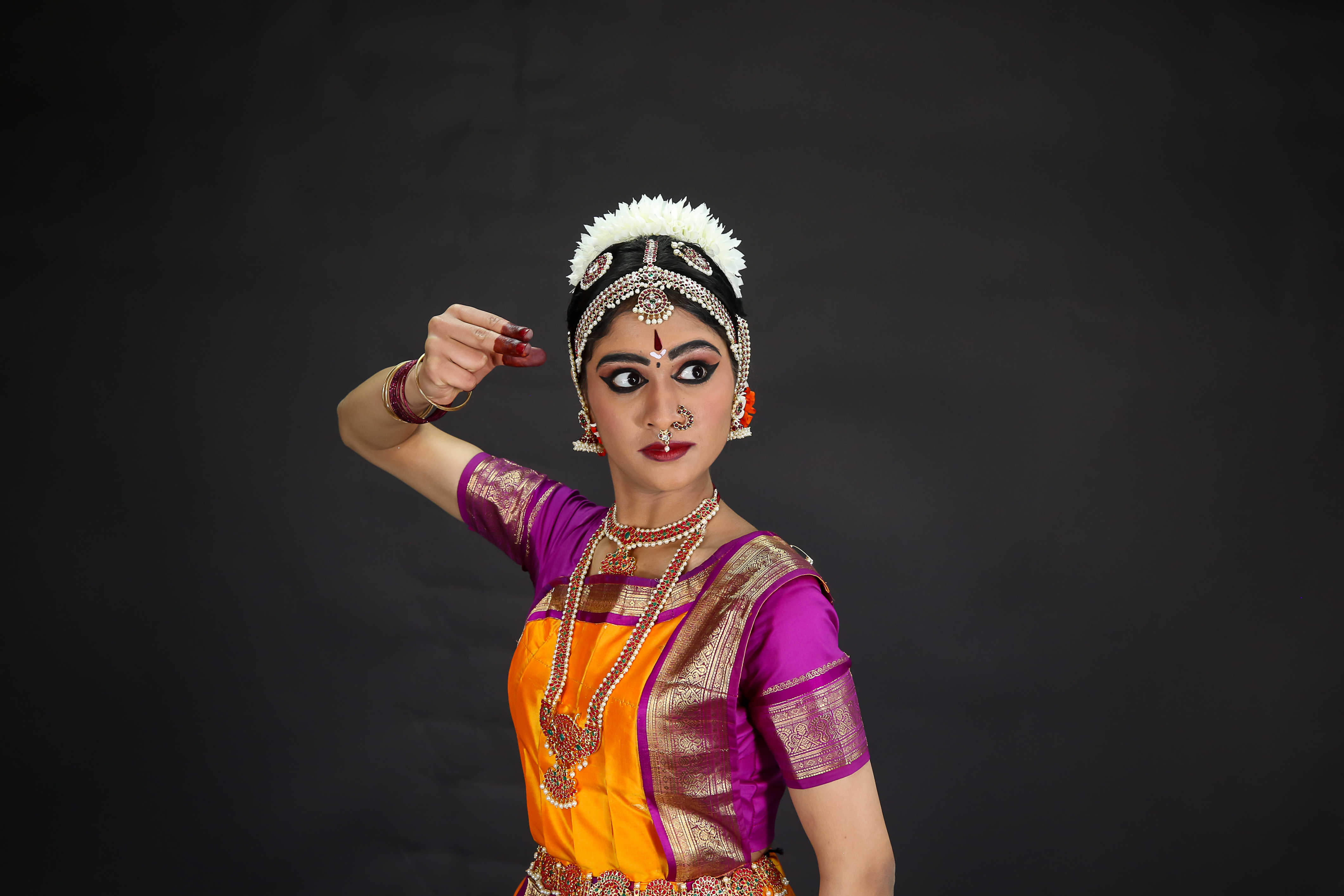 Bharatanatyam expression — Raudra